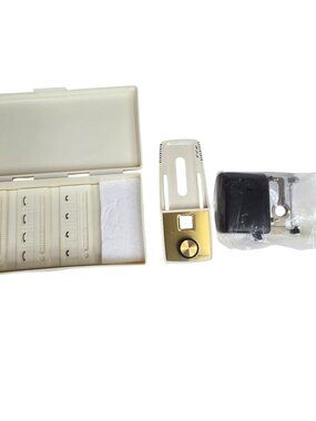 Kenmore Buttonhole Attachment Kit With Case & Accessories Vintage Sewing Machine